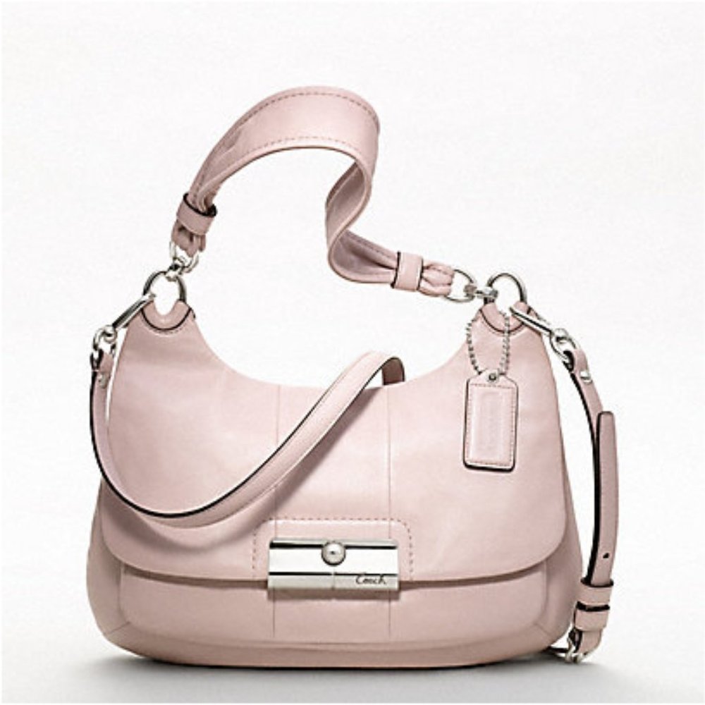 Coach Kristin Leather Hippie Shoulder Bag